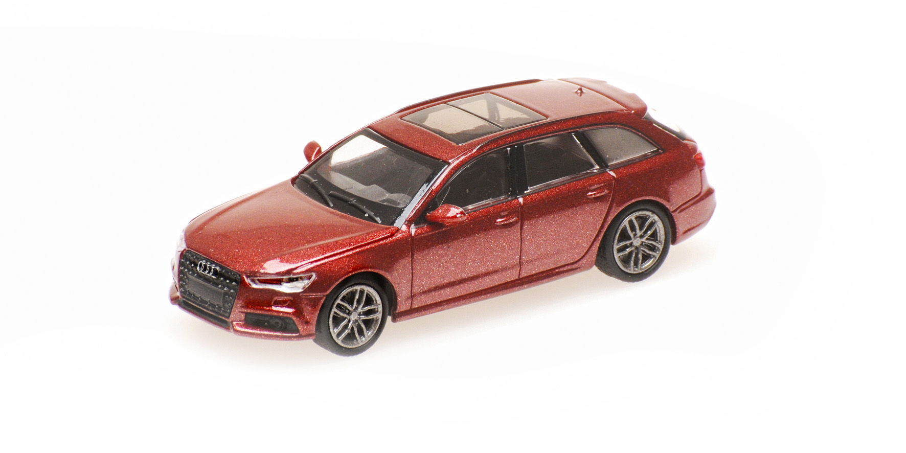 AUDI A6 AVANT - 2018 - RED METALLIC