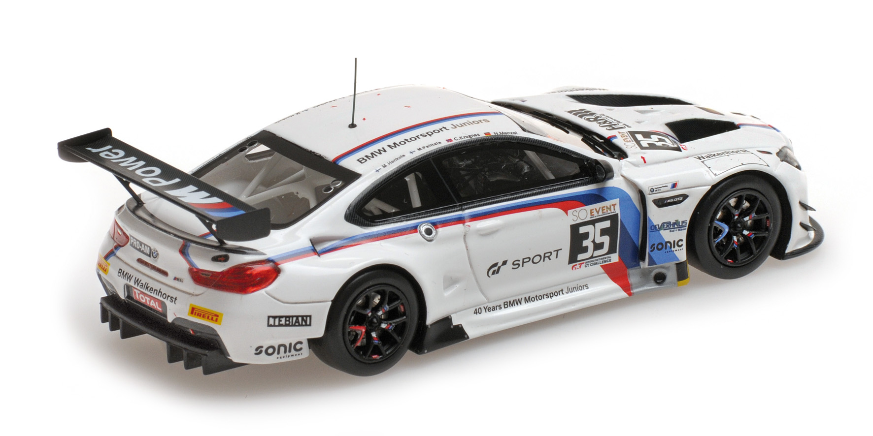BMW M6 GT3 - WALKENHORST MOTORSPORT - MENZEL/KROGNES/PALTTALA/HENKOLA - 24H SPA 2017