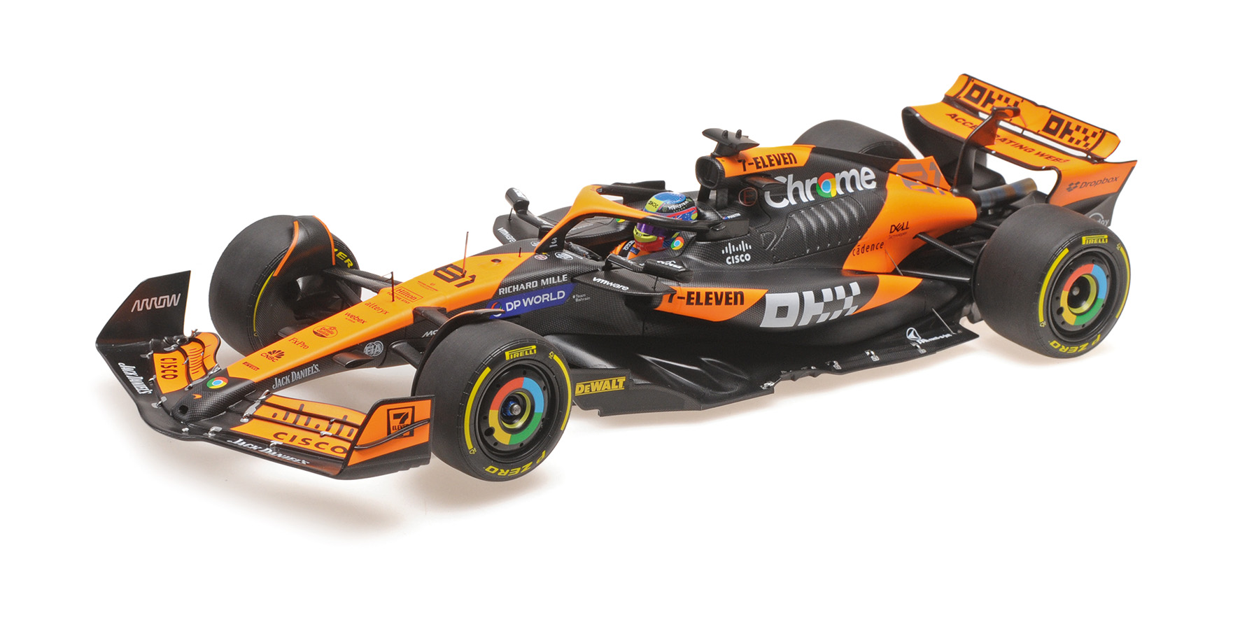 MCLAREN FORMULA 1 TEAM MCL38 - OSCAR PIASTRI - FIRST WIN HUNGARIAN GP 2024