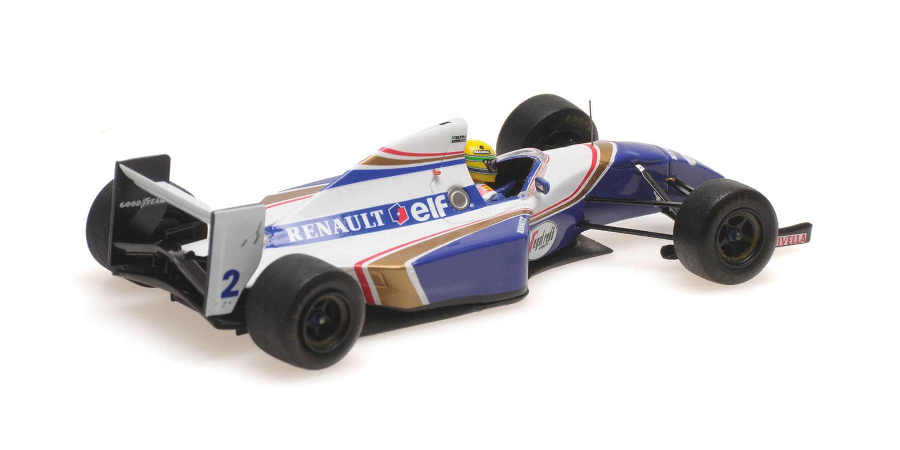 WILLIAMS RENAULT FW16 - AYRTON SENNA - SAN MARINO GP 1994 - DIRTY VERSION