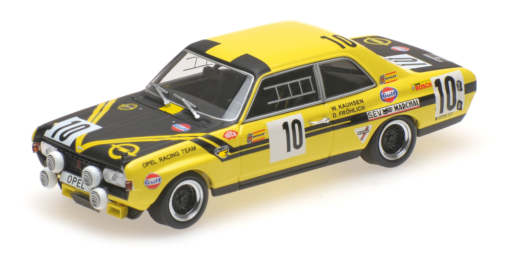 OPEL COMMODORE A - 'STEINMETZ' - KAUHSEN/FRÖHLICH - 24H SPA 1970