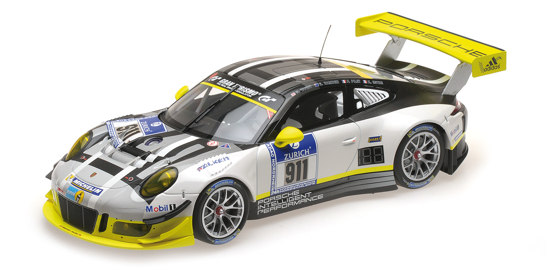 PORSCHE 911 GT3 R - MANTHEY RACING - TANDY/BAMBER/PILET/ESTRE - 24H NÜRBURGRING 2016