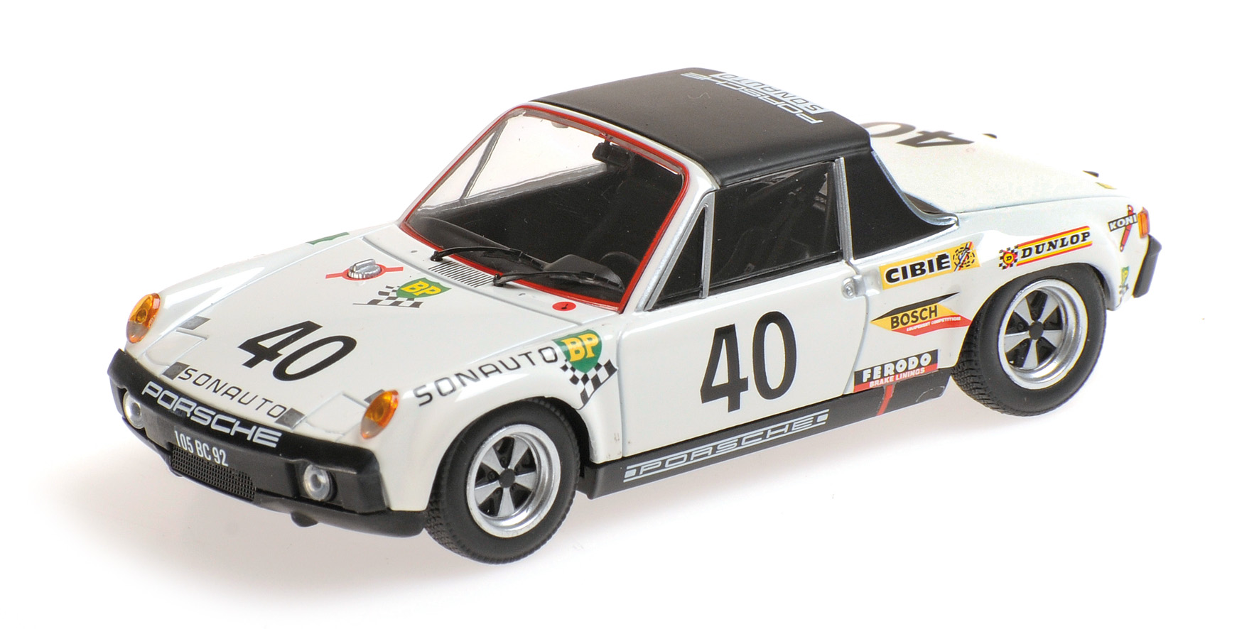 PORSCHE 914/6 - SONAUTO CLASS WINNERS - CHASSEUIL/BALLOT-LENA - 24H LE MANS 1970