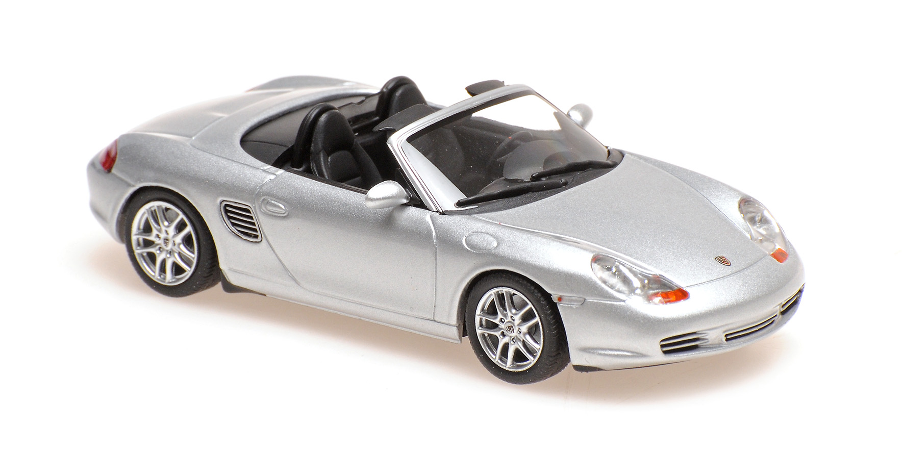 PORSCHE BOXSTER S - 2002 - SILVER METALLIC