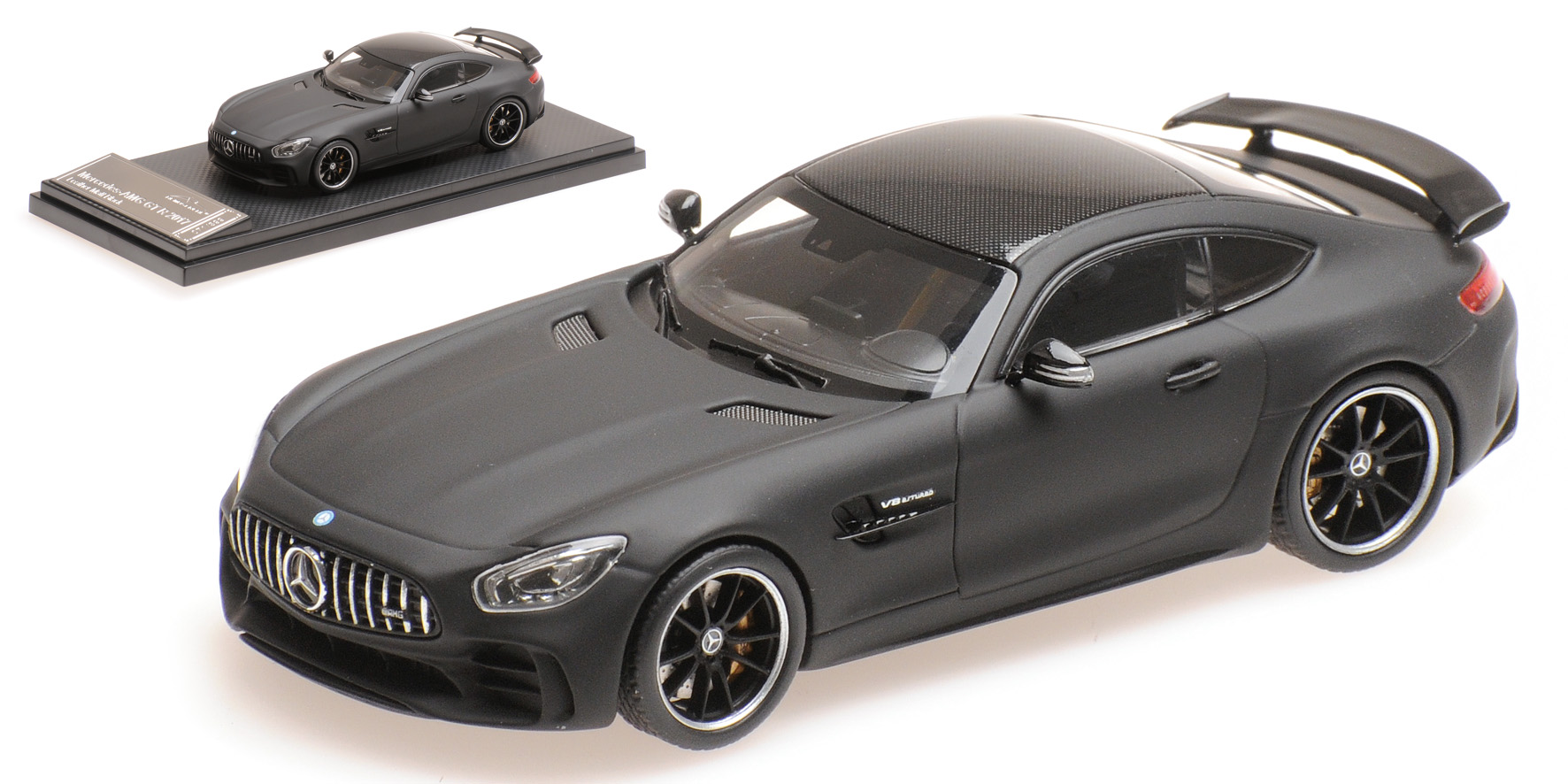MERCEDES-AMG GT R - LEATHER MATT BLACK