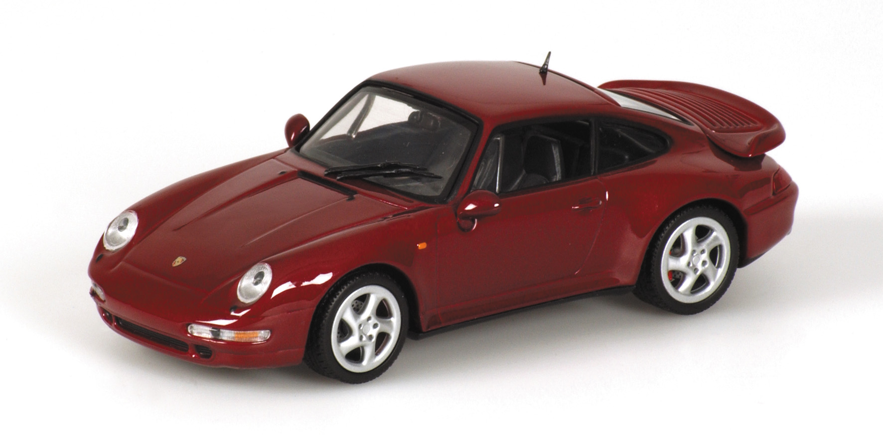 PORSCHE 911 TURBO - 1995 - RED METALLIC