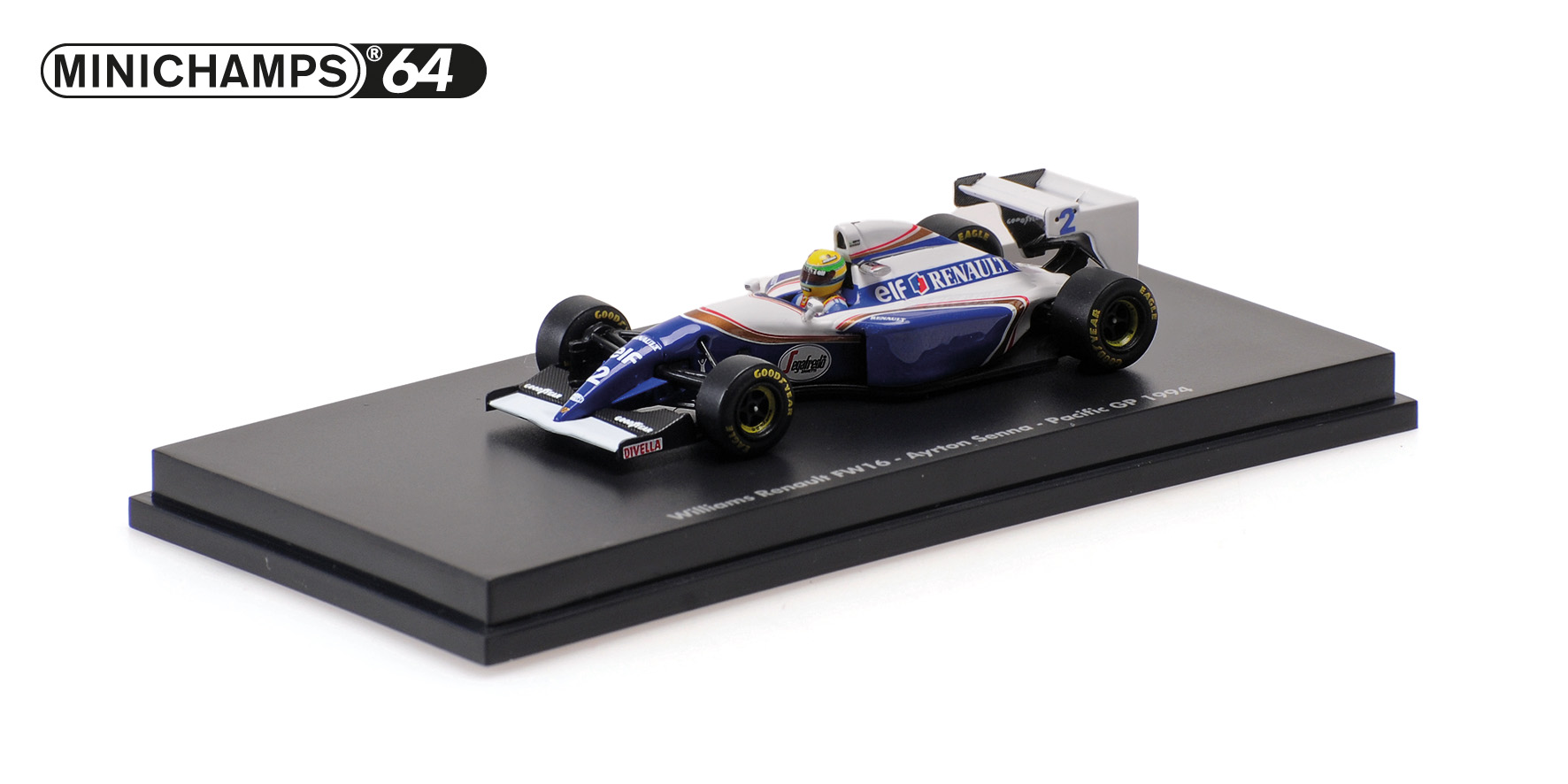 WILLIAMS RENAULT FW16 - AYRTON SENNA - PACIFIC GP 1994