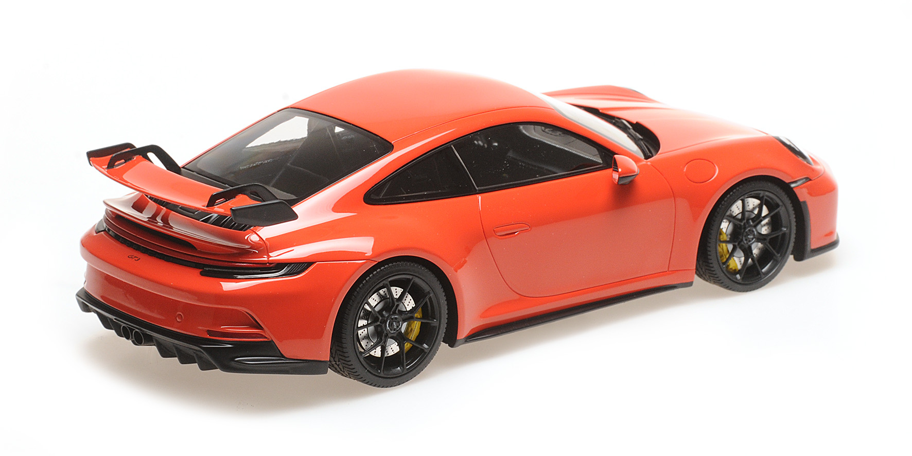 PORSCHE 911 (992) GT3 - 2021 - ORANGE/ BLACK WHEELS