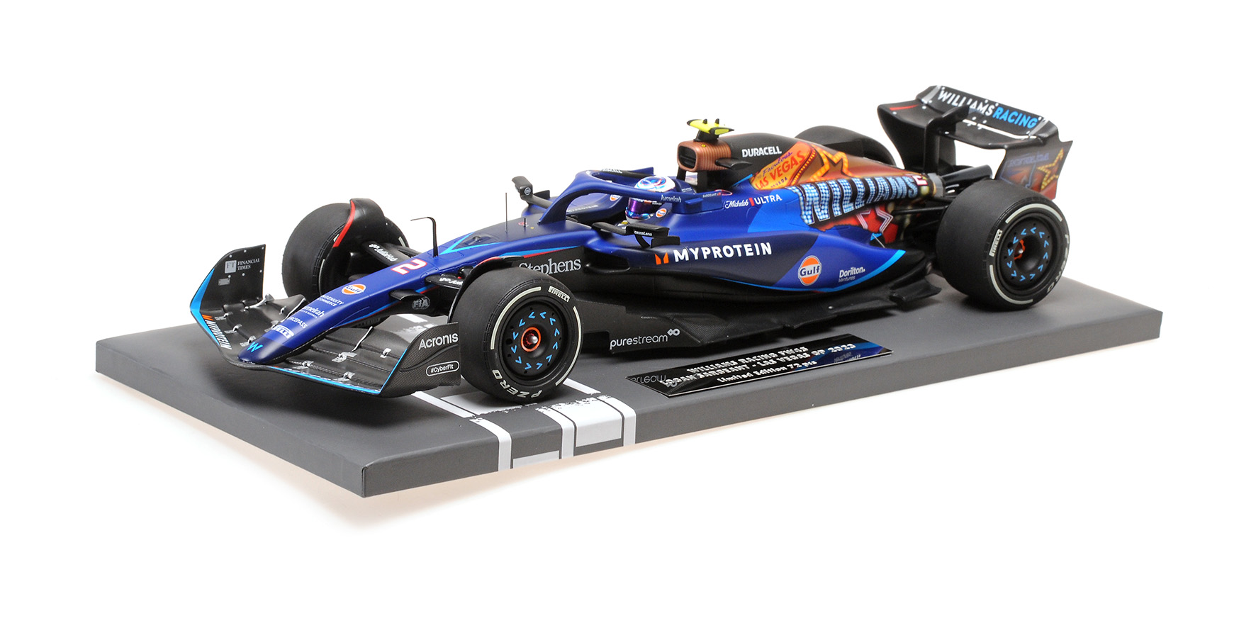 WILLIAMS RACING FW45 - LOGAN SARGEANT - LAS VEGAS GP - 2023