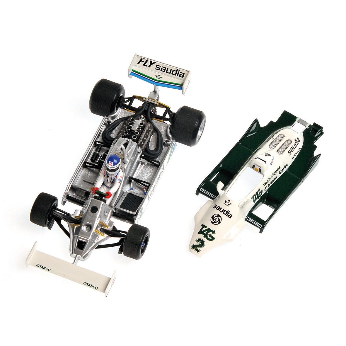 WILLIAMS FORD FW07C - CARLOS REUTEMANN - 1981 - WITH ENGINE