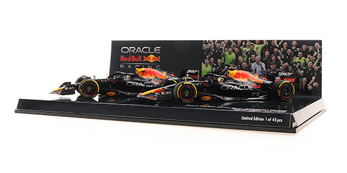 2-CAR SET - ORACLE RED BULL RACING RB18 - 1-2 FINISH VERSTAPPEN/PÉREZ - AZERBAIJAN GP 2022 - EXC. MC