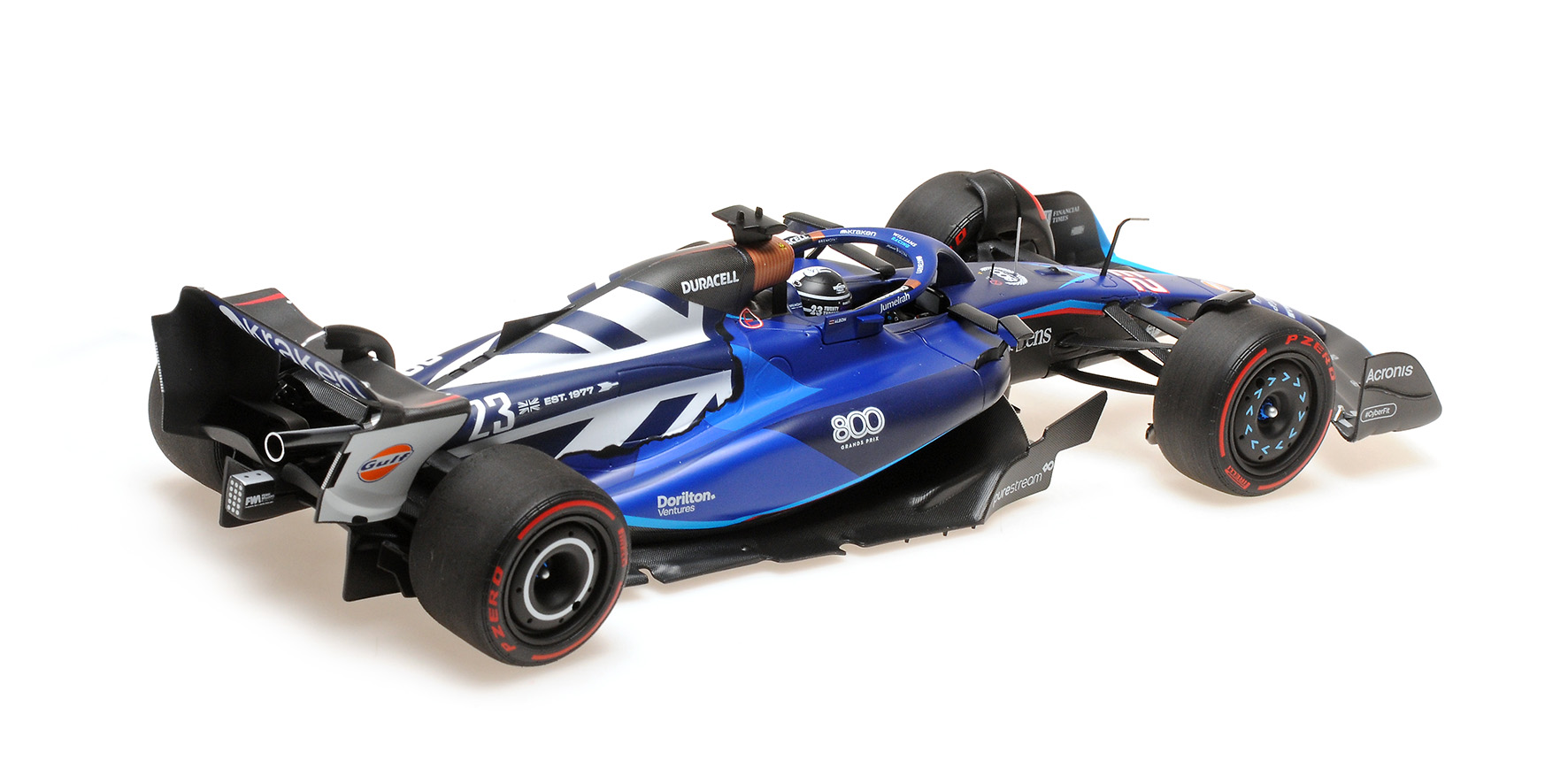 WILLIAMS RACING FW45 - ALEXANDER ALBON - WILLIAMS 800TH GP - BRITISH GP 2023