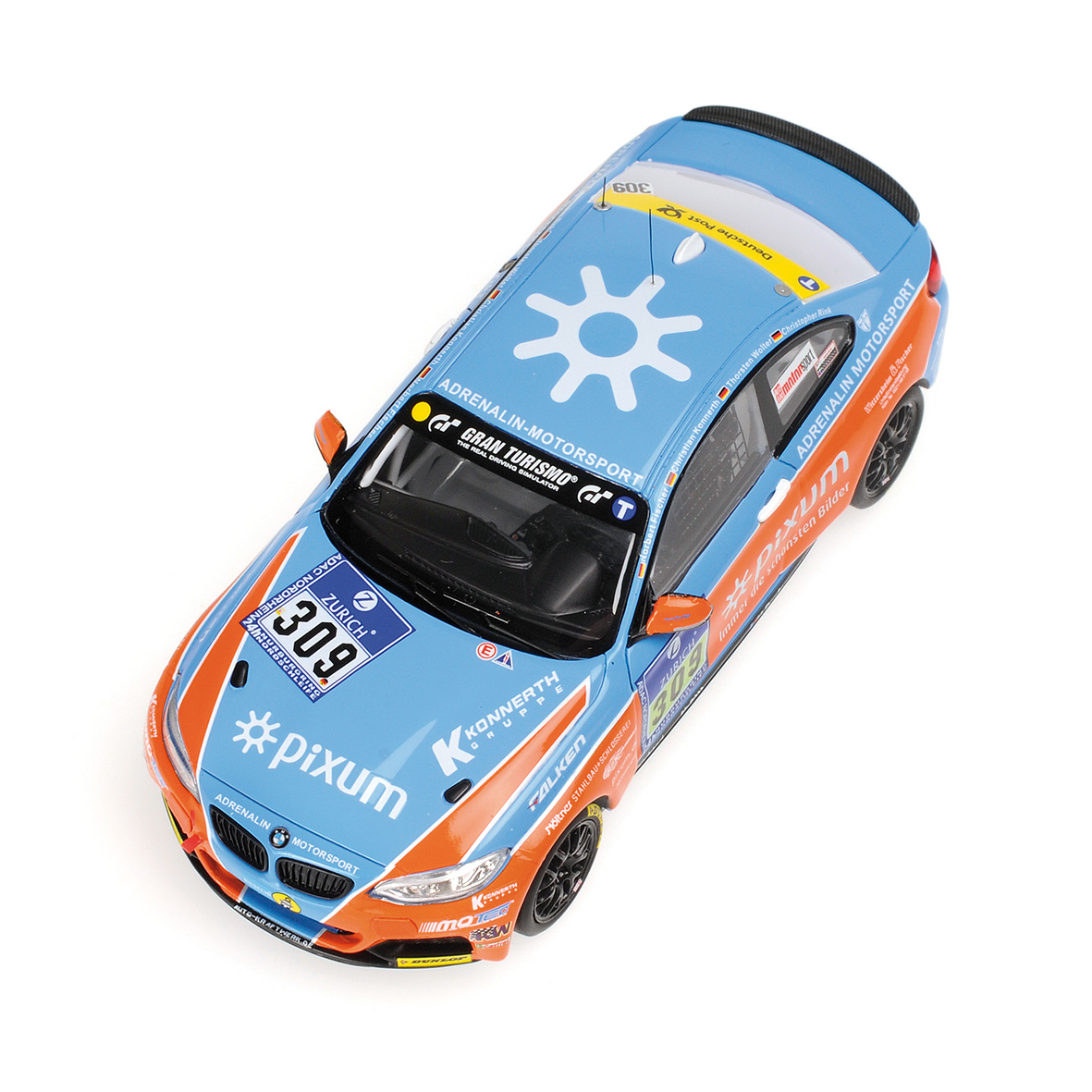 BMW M235I RACING - PIXUM TEAM ADRENALIN - FISCHER/KONNERTH/WOLTER/RINK - 24H NÜRBURGRING 2015