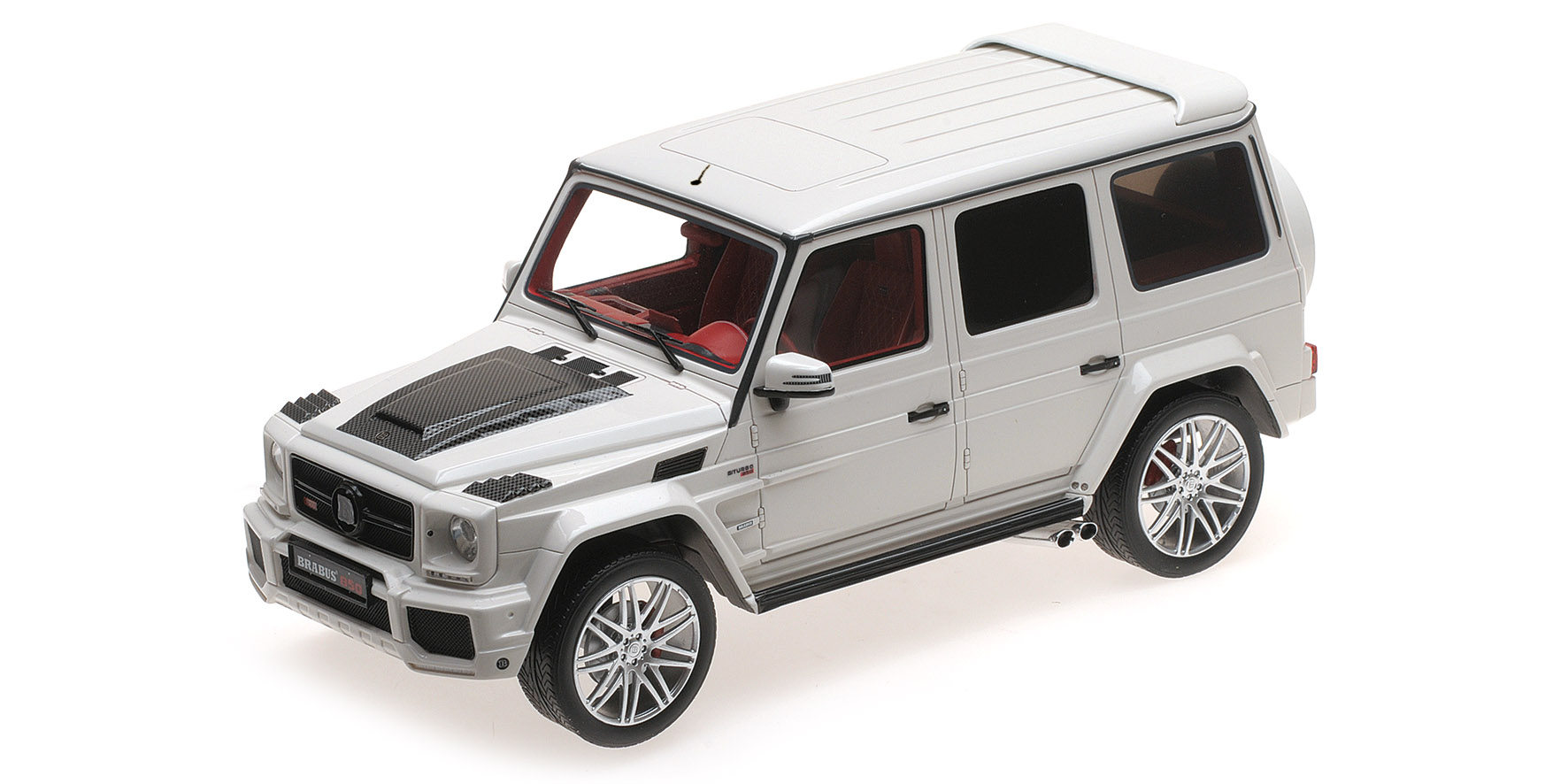 BRABUS 850 6.0 BITURBO WIDESTAR AUF BASIS MERCEDES-BENZ - AMG G 63 - 2016 - WHITE