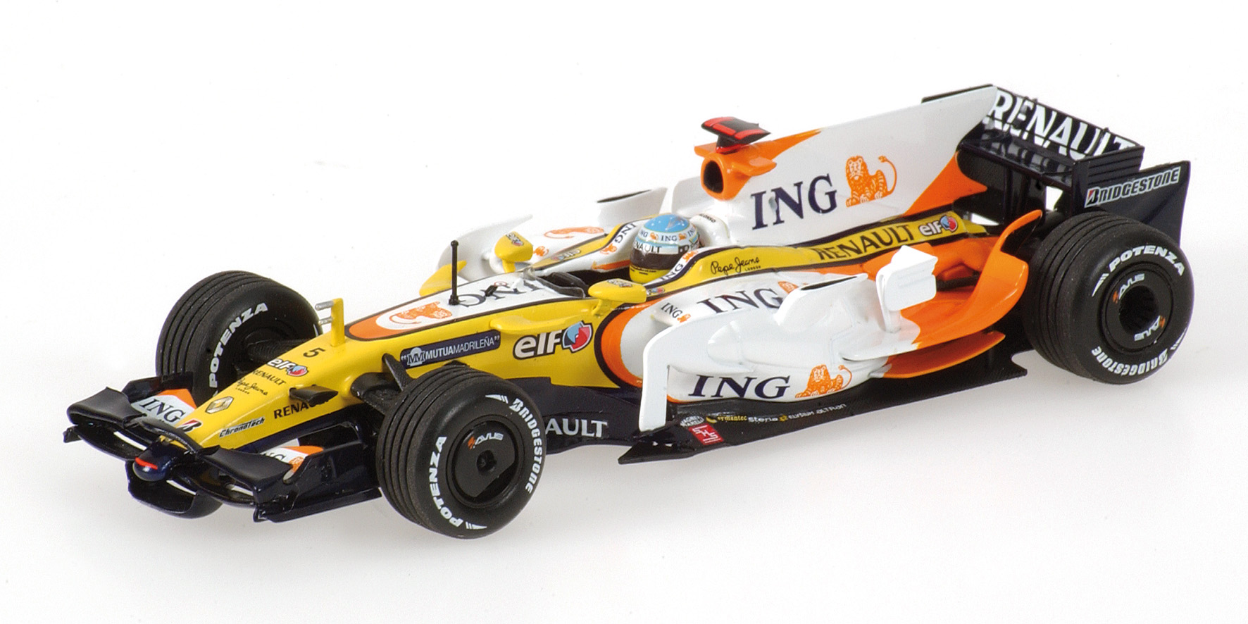 ING RENAULT  F1 TEAM - R28 - CAR NO. #5 - 2008