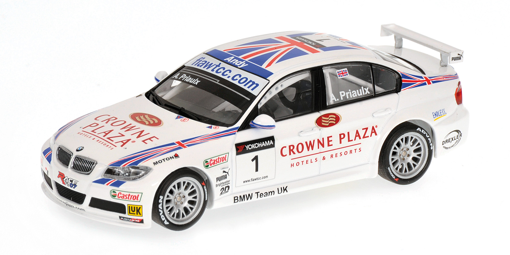 BMW 320SI BMW - BMW TEAM UK - ANDY PRIAULX - WINNER RACE 2 WTCC PORTO 2007