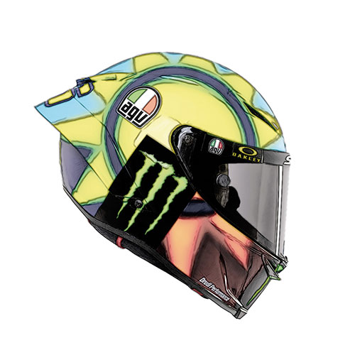 AGV HELMET - VALENTINO ROSSI - MOTOGP 2021