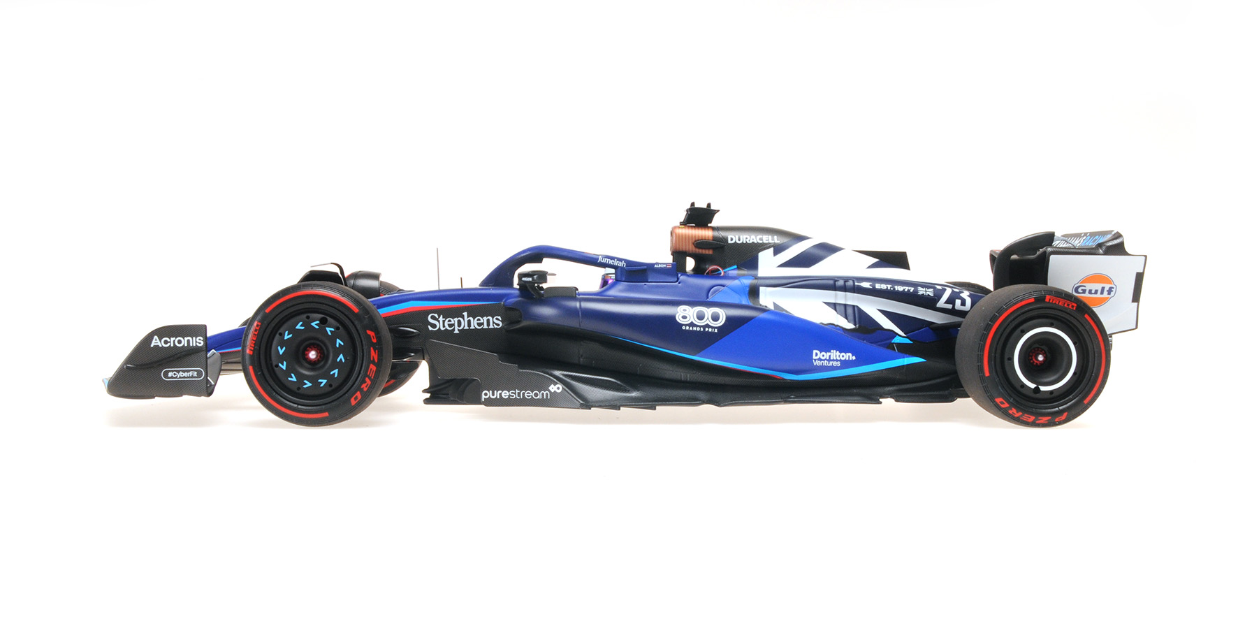 WILLIAMS RACING FW45 - ALEXANDER ALBON - WILLIAMS 800TH GP - BRITISH GP 2023