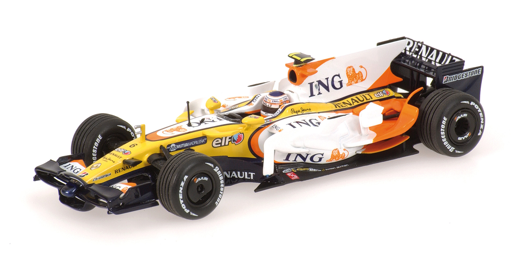 ING RENAULT  F1 TEAM - R28 - CAR NO. #6 - 2008