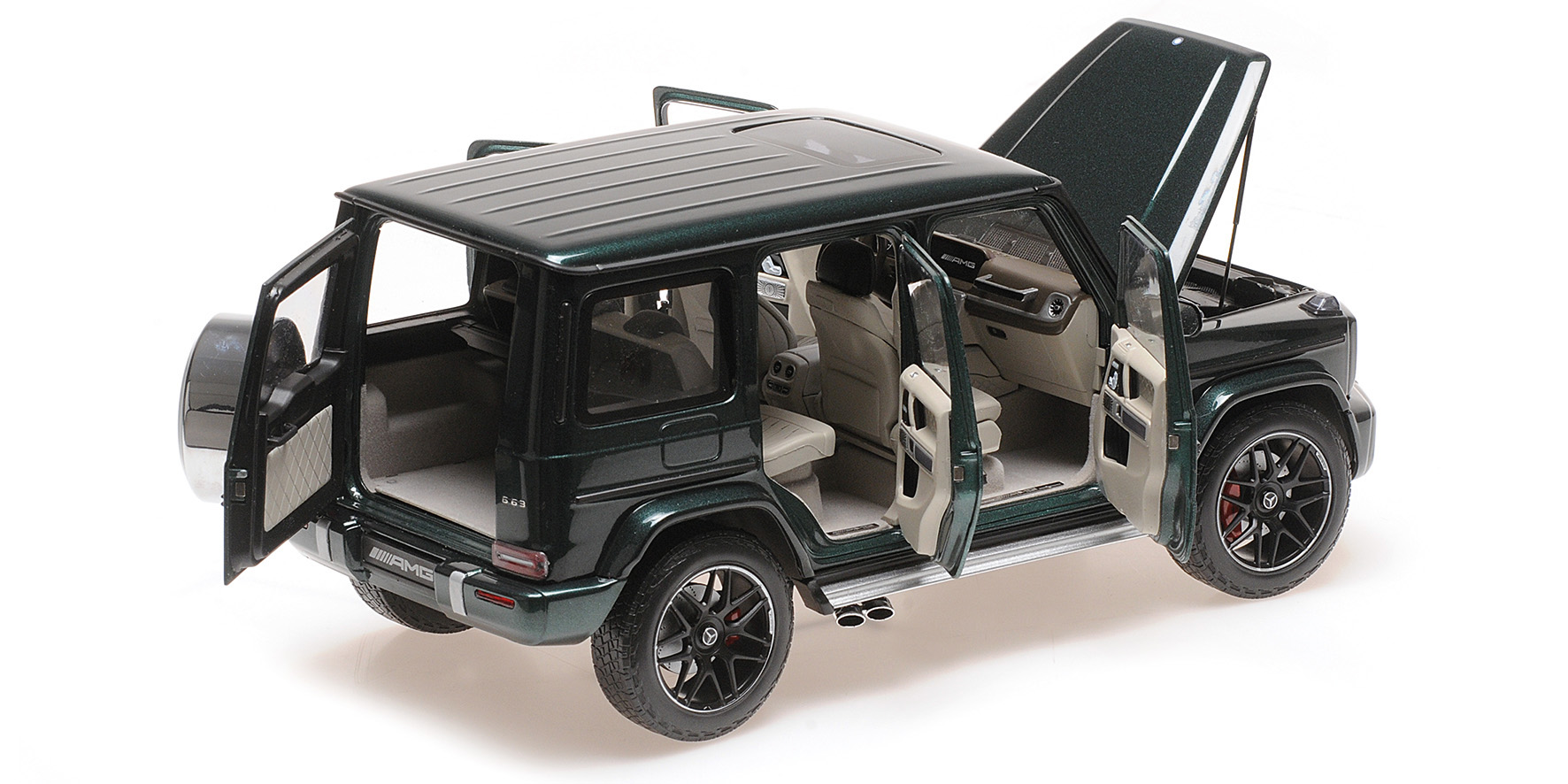 MERCEDES-AMG G63 - 2018 - GREEN METALLIC