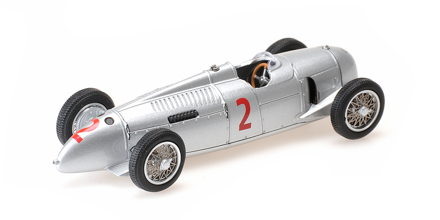 AUTO UNION TYP B AVUS - 3RD PLACE ACHILLE VARZI - AVUS RENNEN 1935