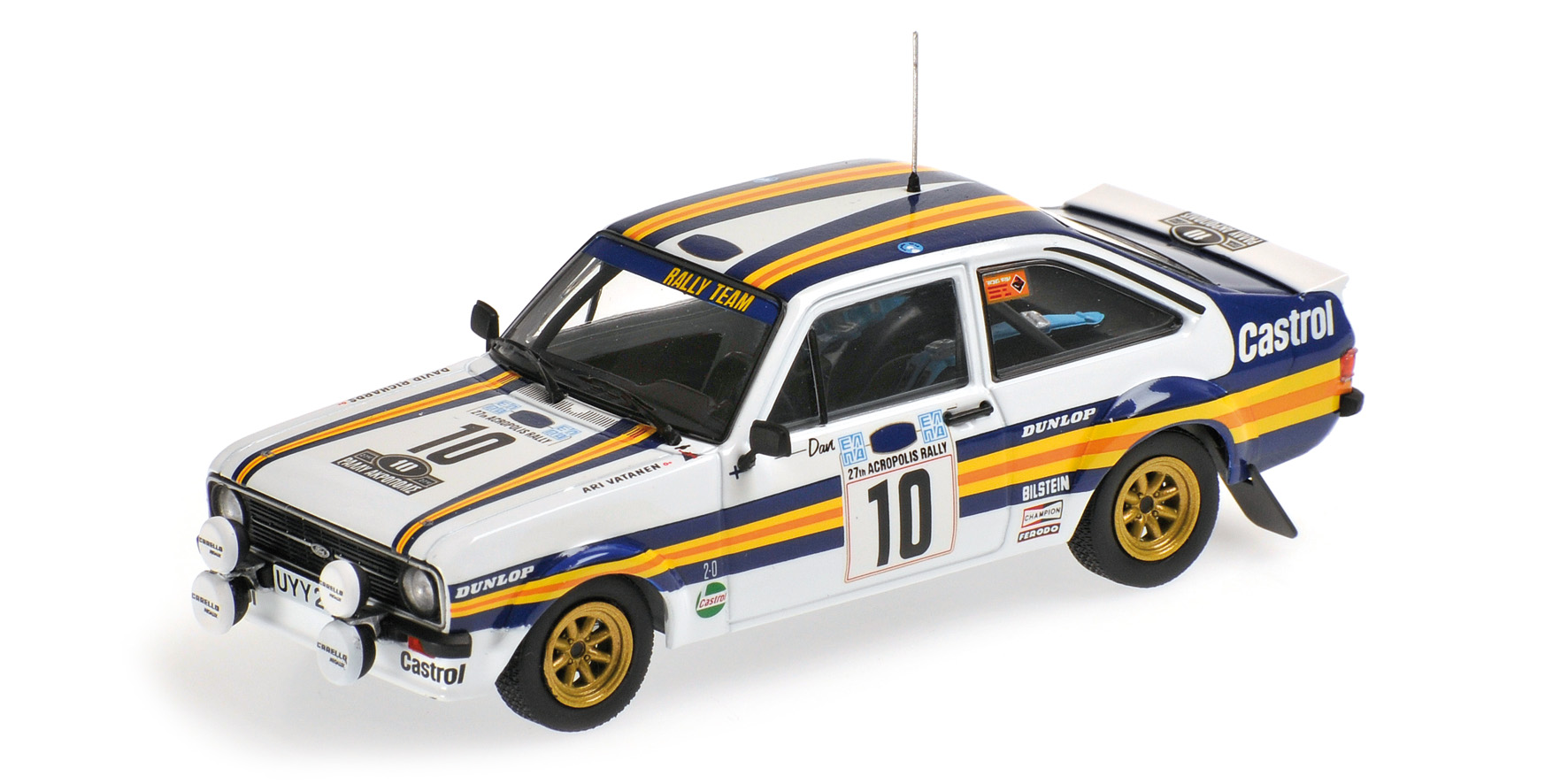 FORD ESCORT II RS1800 – VATANEN/RICHARDS - WINNER ACROPOLIS RALLY 1980