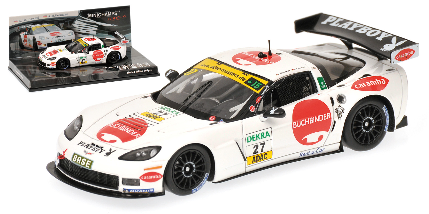 CORVETTE Z06.R GT3 - CALLAWAY COMPETITION - FRENTZEN/HANNAWALD - ADAC GT MASTERS 2011