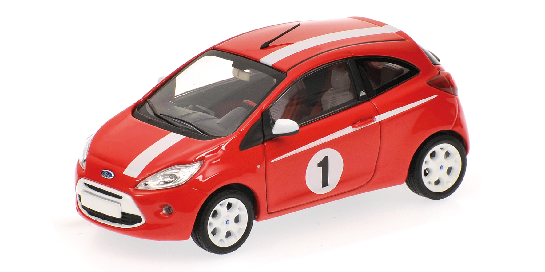 FORD KA - 2009 - RED