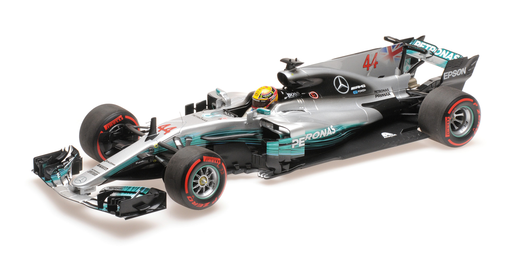 MERCEDES AMG PETRONAS FORMULA ONE TEAM F1 W08 EQ POWER+ - LEWIS HAMILTON - MEXICAN GP 2017 - WC
