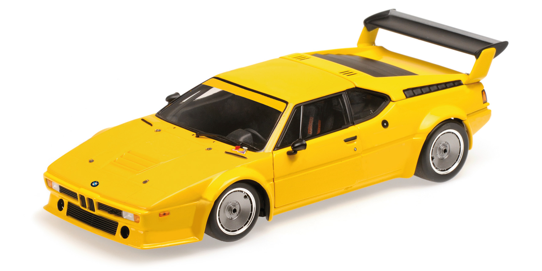BMW M1 PROCAR - PLAIN BODY VERSION - 1979 - YELLOW