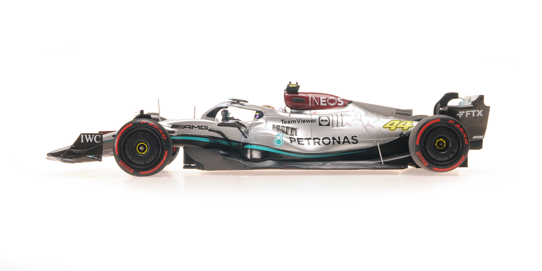 MERCEDES-AMG PETRONAS FORMULA ONE TEAM F1 W13 E PERFORMANCE - L. HAMILTON - 2ND HUNGARIAN GP  2022