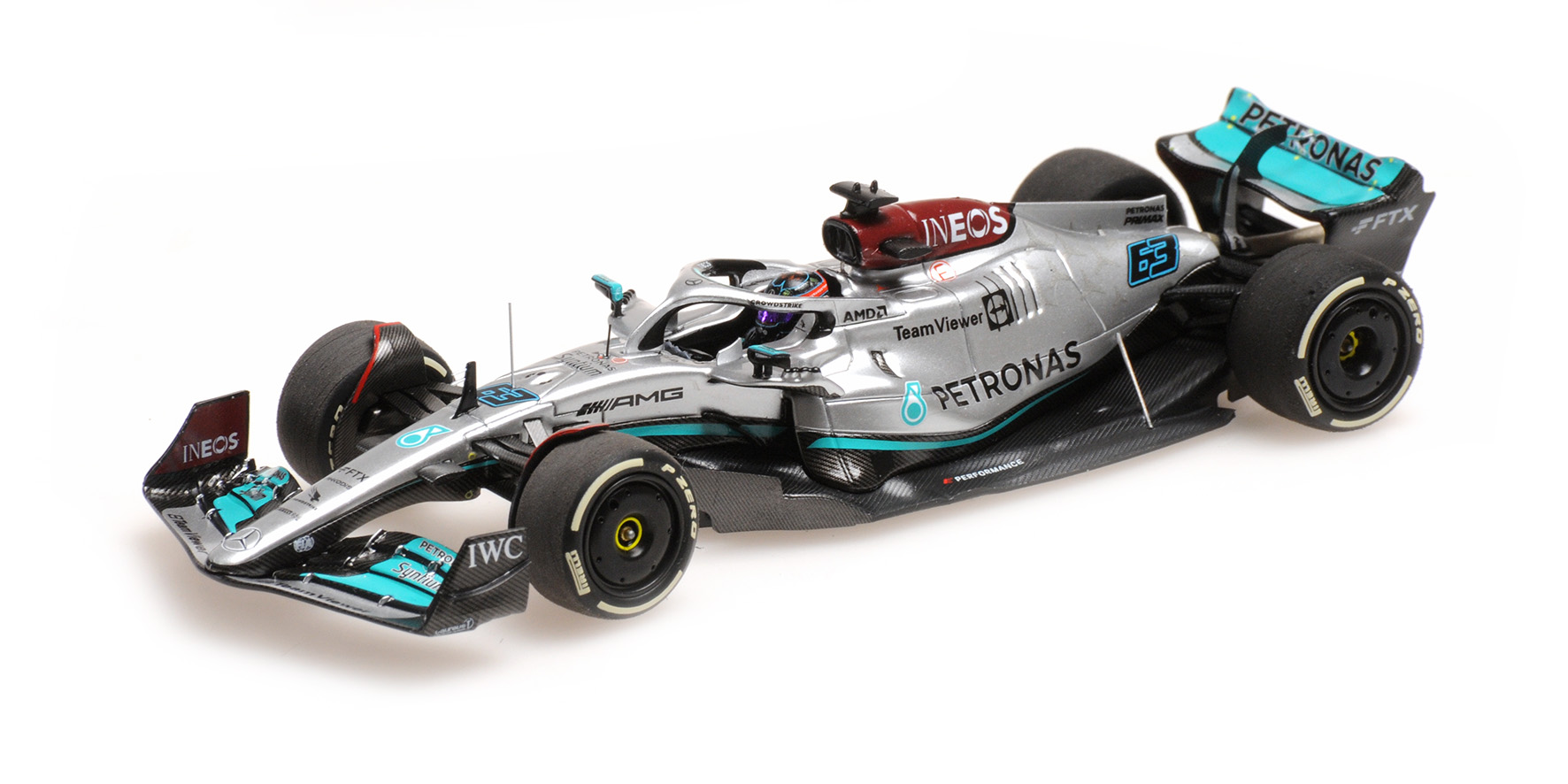 MERCEDES-AMG PETRONAS FORMULA ONE TEAM F1 W13 E PERFORMANCE - GEORGE RUSSELL - 3RD AUSTRALIAN GP 202