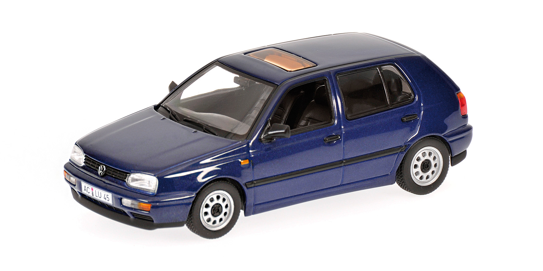 VOLKSWAGEN GOLF - 1993 - DARK BLUE METALLIC
