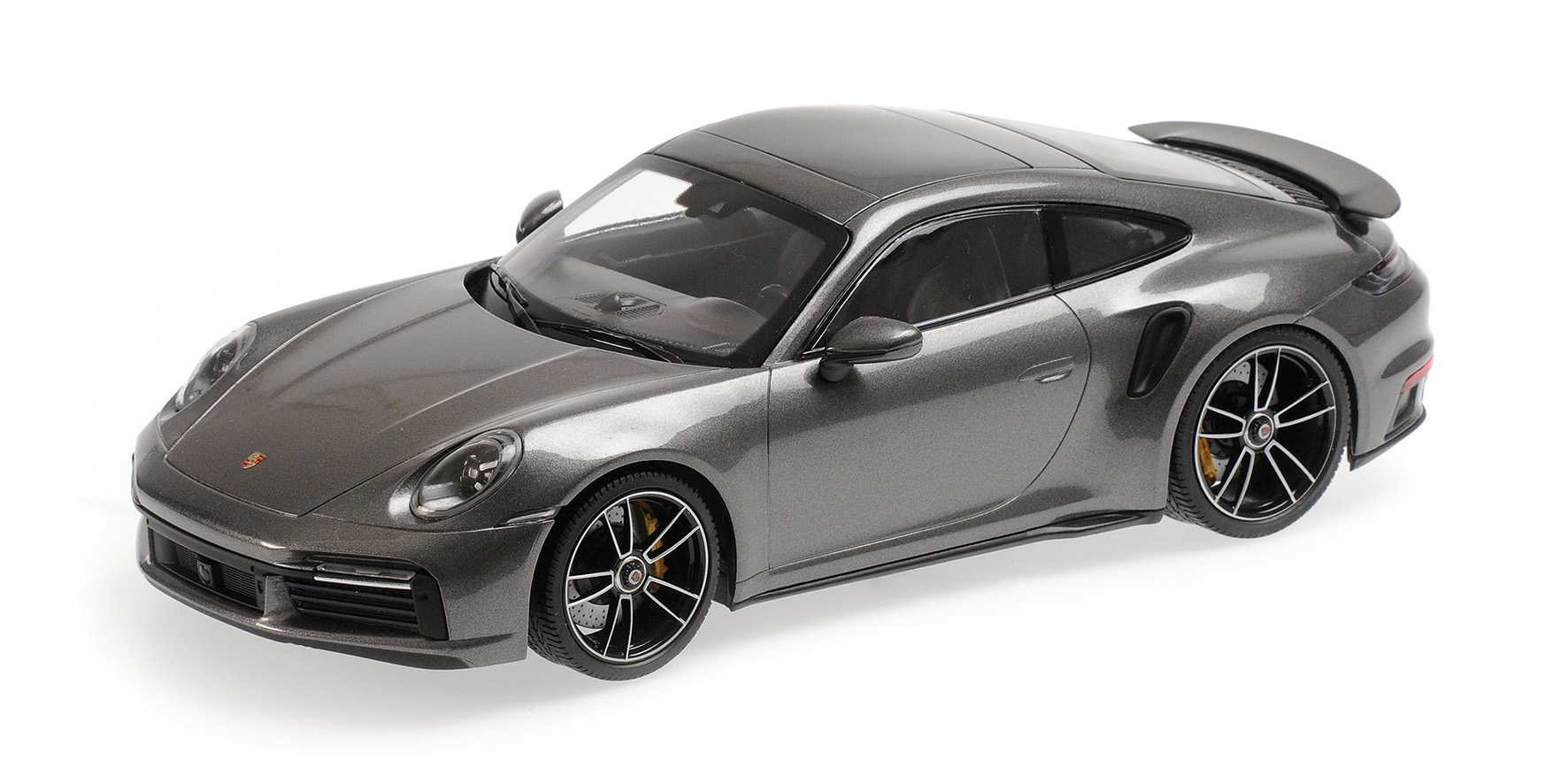 PORSCHE 911 (992)  TURBO S - 2020 - GREY METALLIC