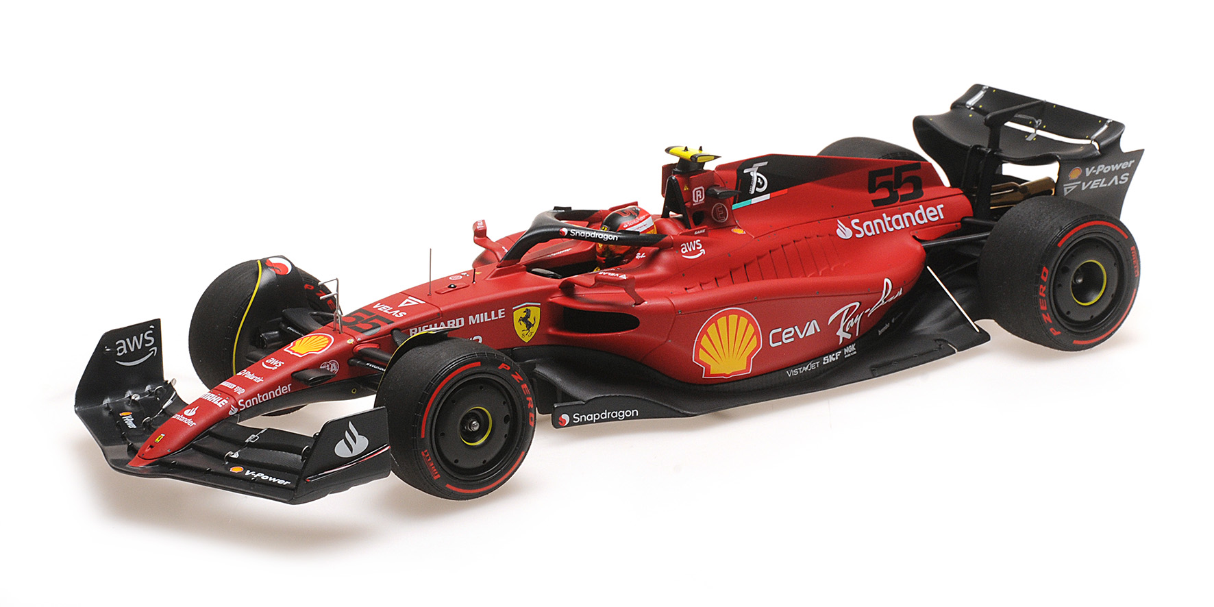 FERRARI F1-75 - CARLOS SAINZ - 2ND PLACE BAHRAIN GP 2022