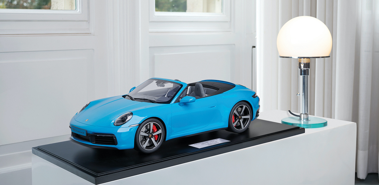 PORSCHE 911 (992) CARRERA 4S CABRIOLET - 2020 - MIAMIBLAU