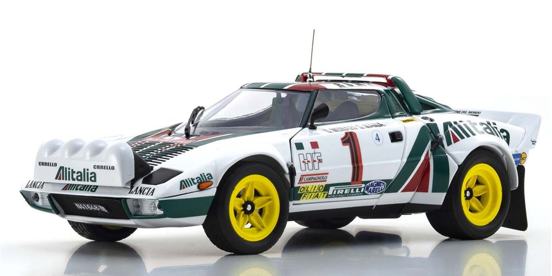 LANCIA STRATOS HF - RALLYE MONTE CARLO 1977 - WINNER MUNARI/MAIGA (08130A)