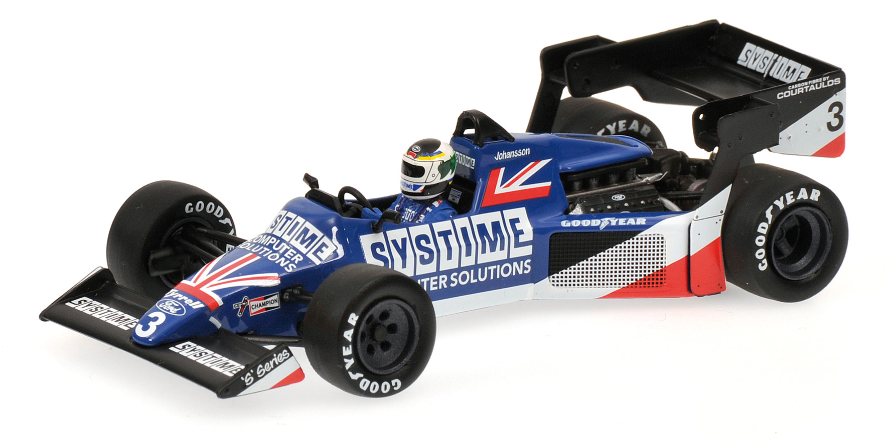 TYRRELL FORD 012 - STEFAN JOHANSSON - BRITISH GP 1984
