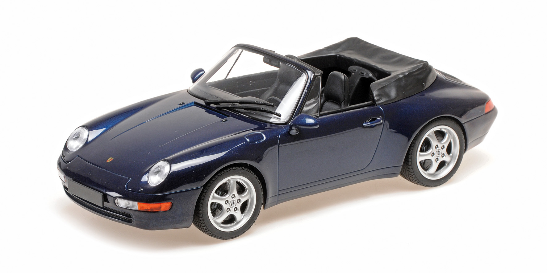 PORSCHE 911 (993) CABRIOLET - 1994 - BLUE METALLIC