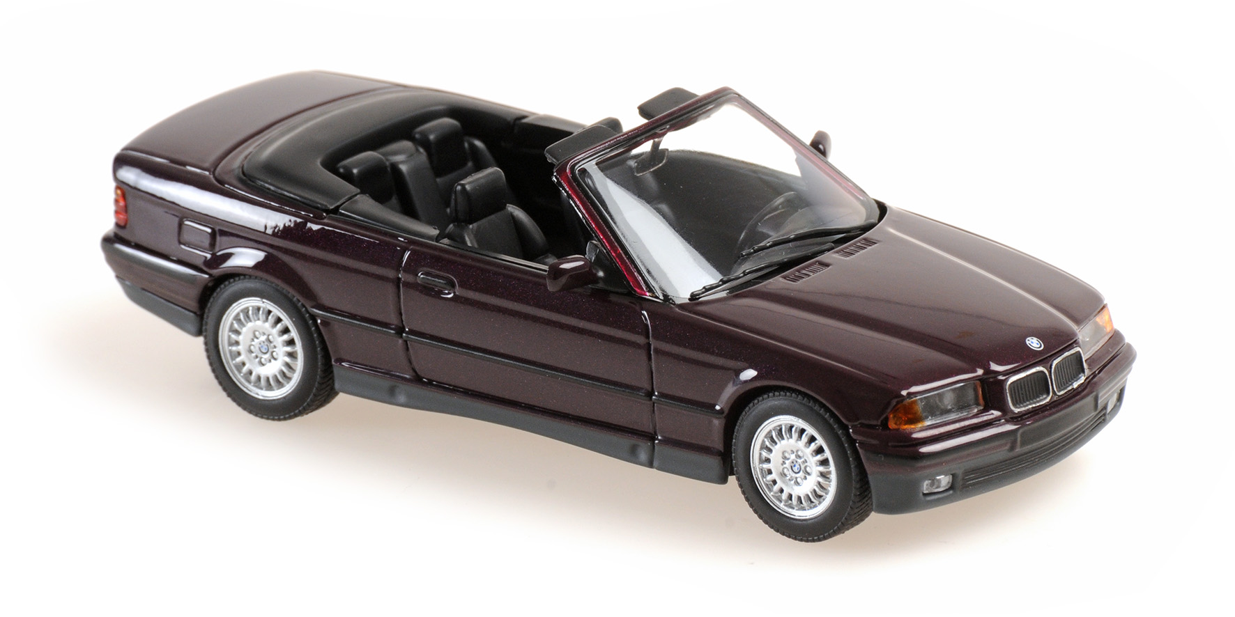 BMW 3-SERIES CABRIOLET - 1993 - PURPLE METALLIC