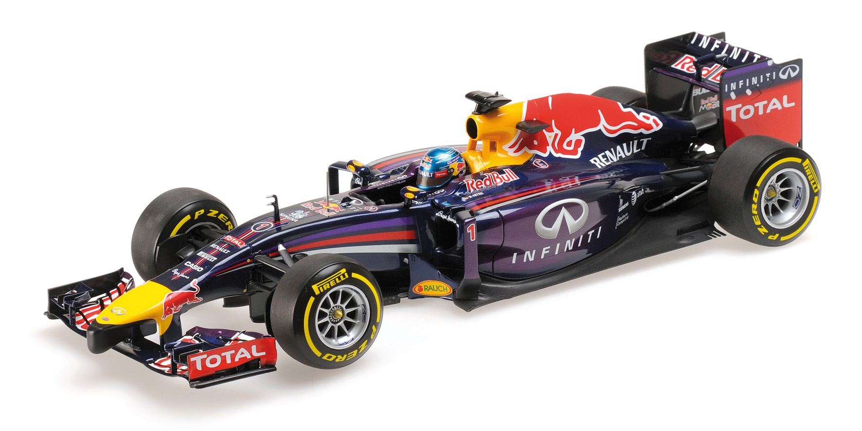 INFINITI RED BULL RACING RENAULT RB10 - SEBASTIAN VETTEL - 2014