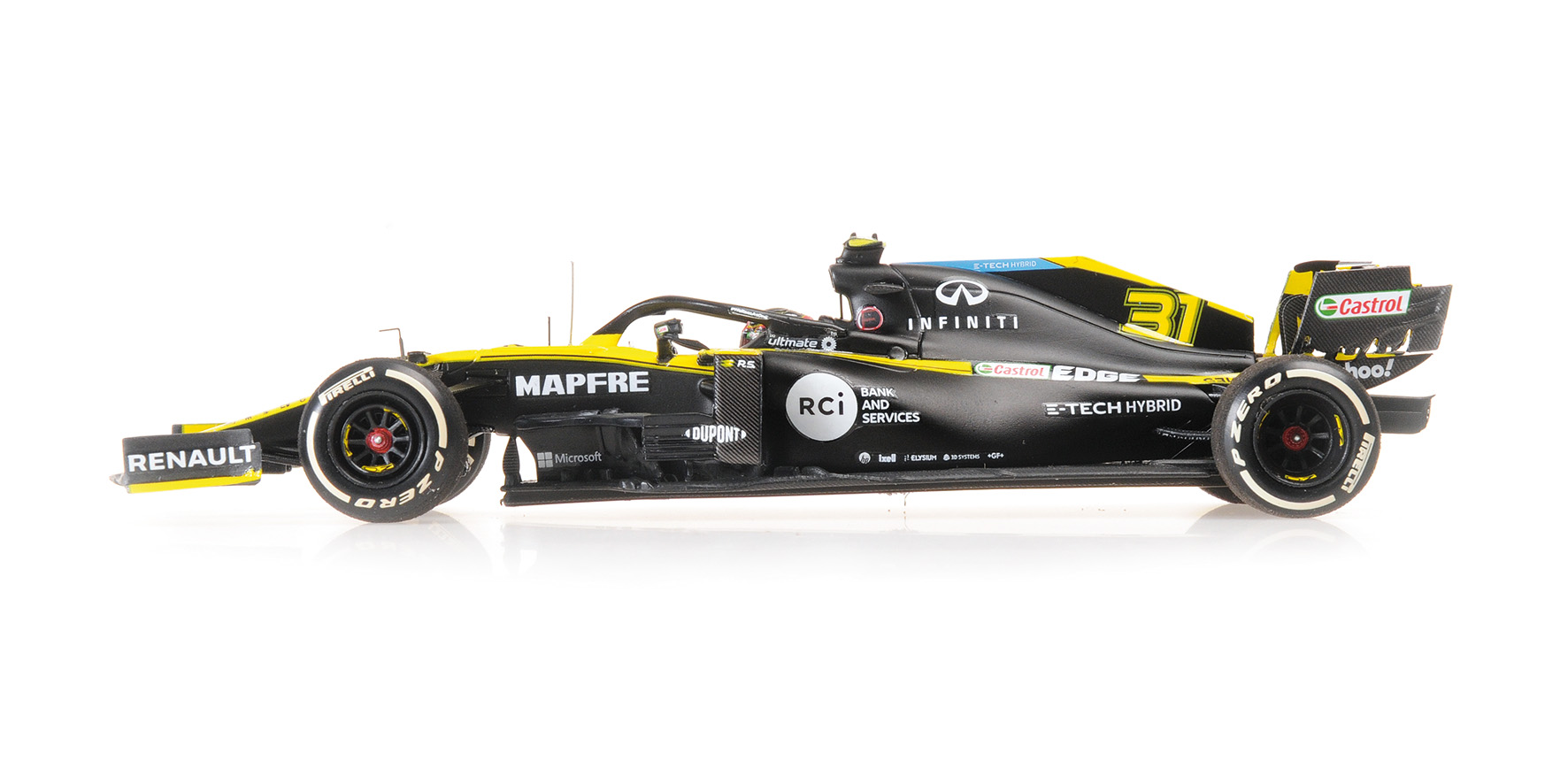 RENAULT DP WORLD F1 TEAM R.S.20 - ESTEBAN OCON - 2ND PLACE SAKHIR GP 2020