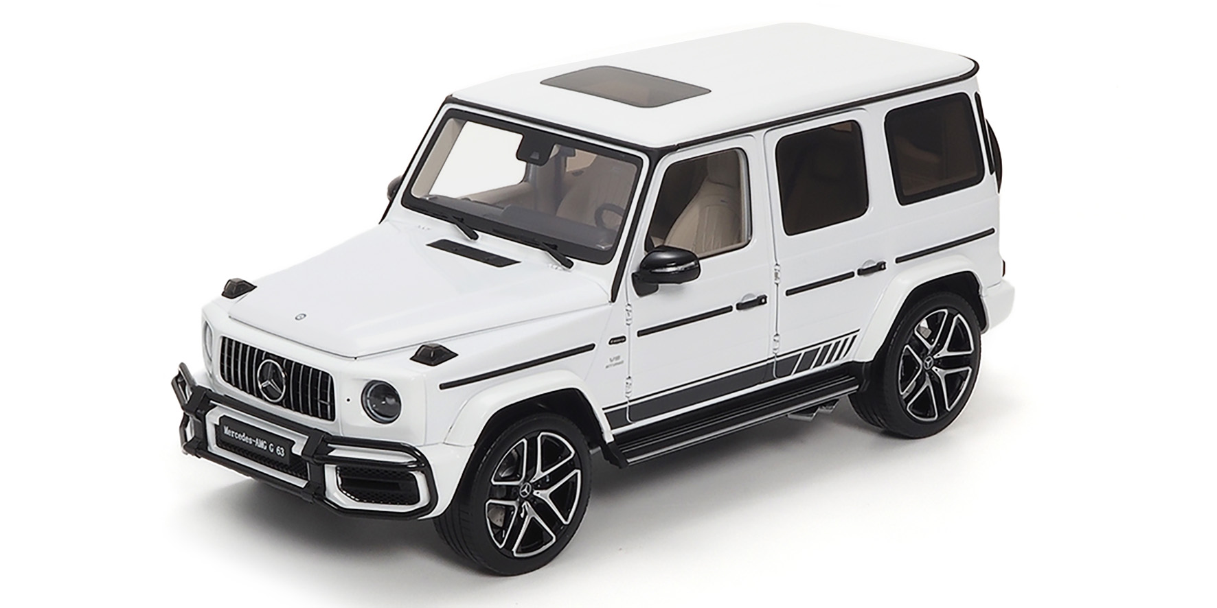 MERCEDES-AMG G 63 (W463) 2019 – WHITE