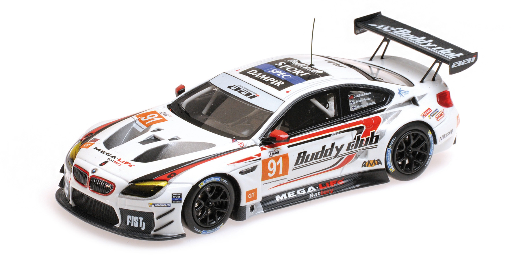 BMW M6 GT3 - FIRST TEAM AAI - CHEN/KROHN/MOSTERT - ASIAN LE MANS SERIES 2018