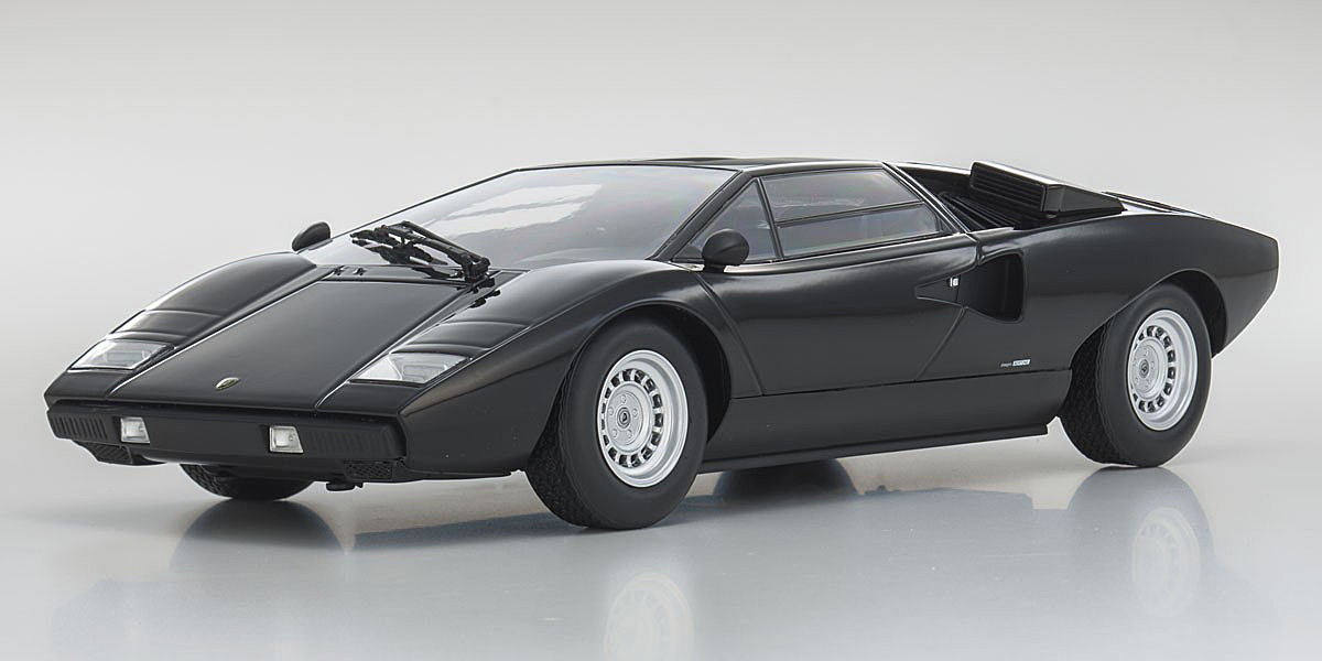 LAMBORGHINI COUNTACH LP400 - BLACK (C09531BK)