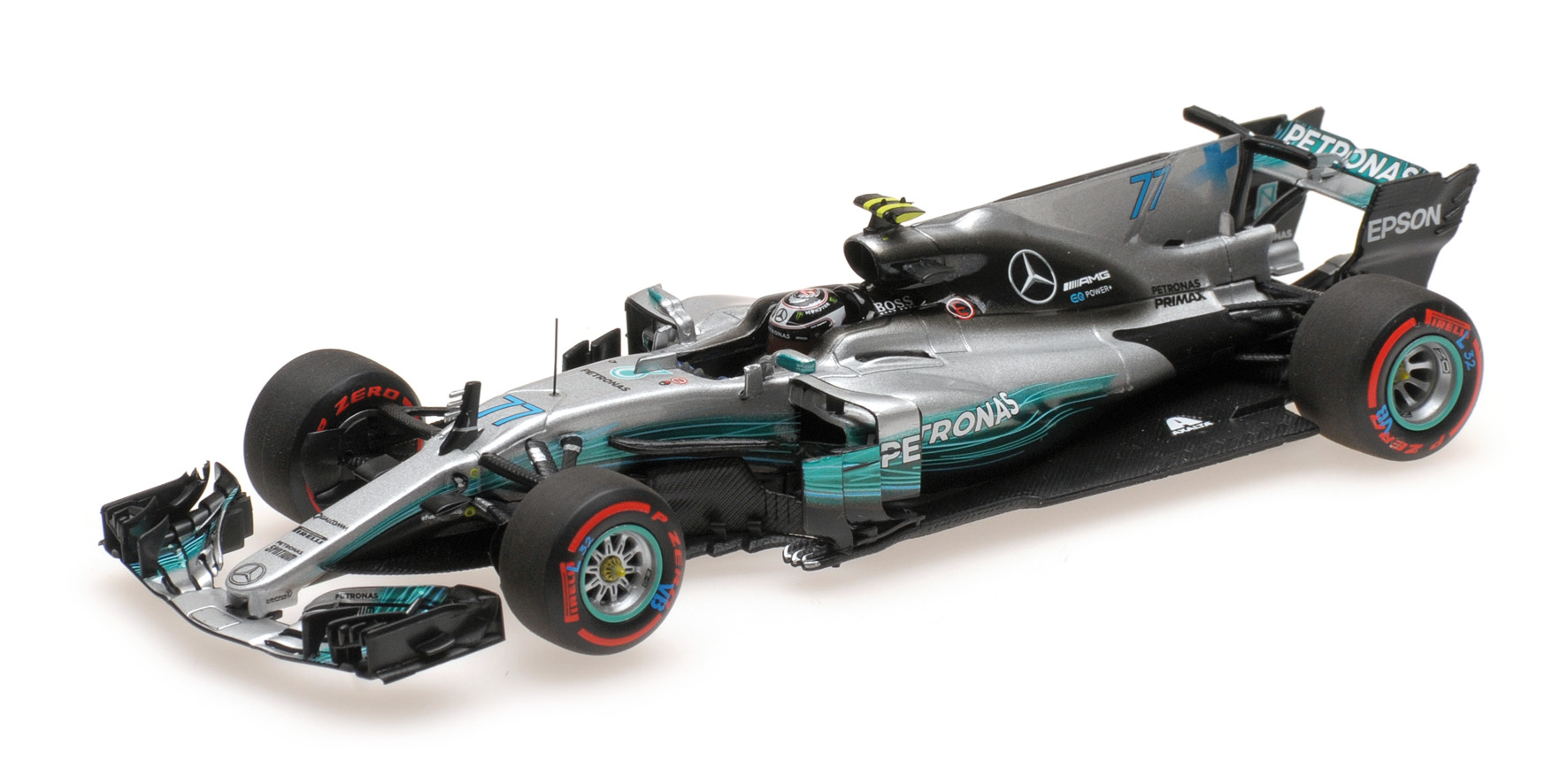 MERCEDES AMG PETRONAS FORMULA ONE TEAM F1 W08 EQ POWER+ - VALTTERI BOTTAS - 2nd MEXICAN GP 2017