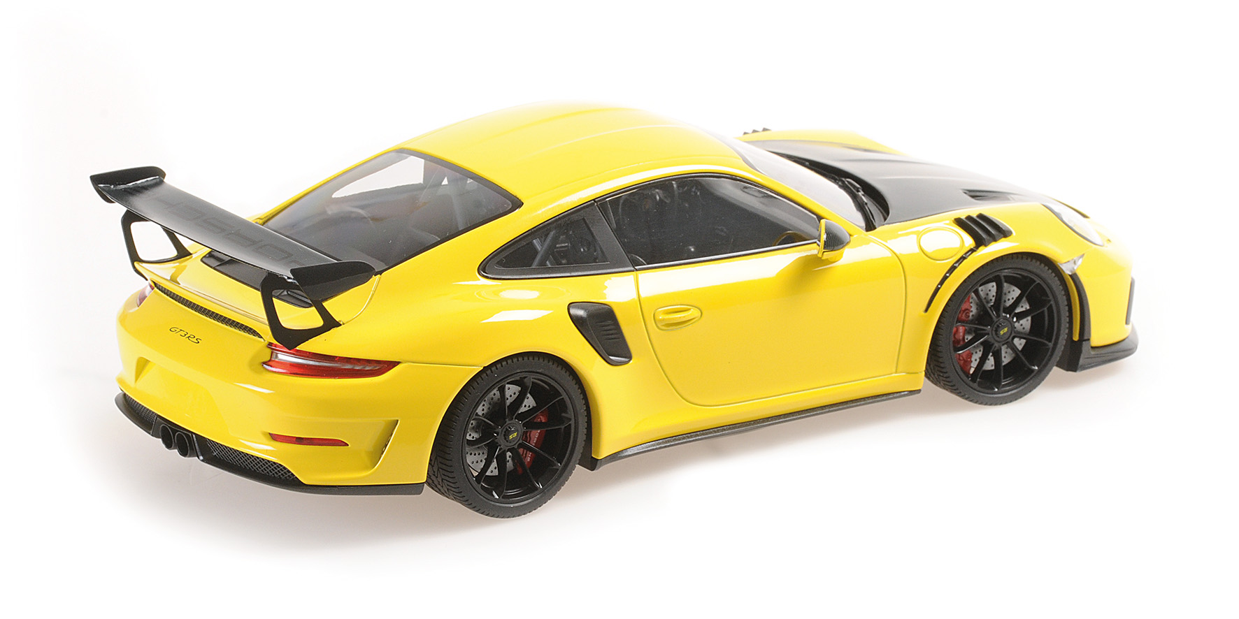 PORSCHE 911 GT3RS (991.2) - 2019 - YELLOW W/ BLACK WHEELS