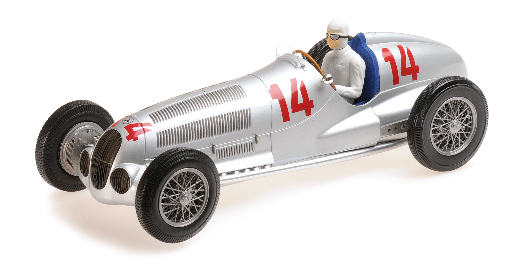 MERCEDES-BENZ W125 - DAIMLER - BENZ AG - MANFRED V. BRAUCHITSCH - 2ND PLACE GP VON DEUTSCHLAND 1937