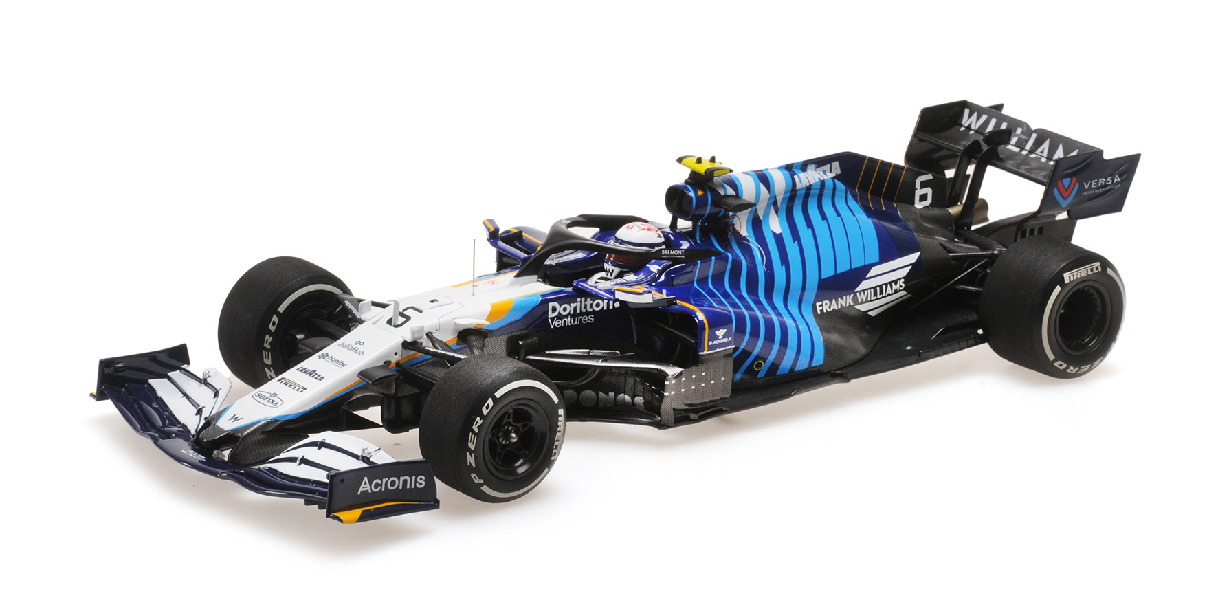 WILLIAMS RACING MERCEDES FW43B - NICHOLAS LATIFI- SAUDI ARABIAN GP 2021