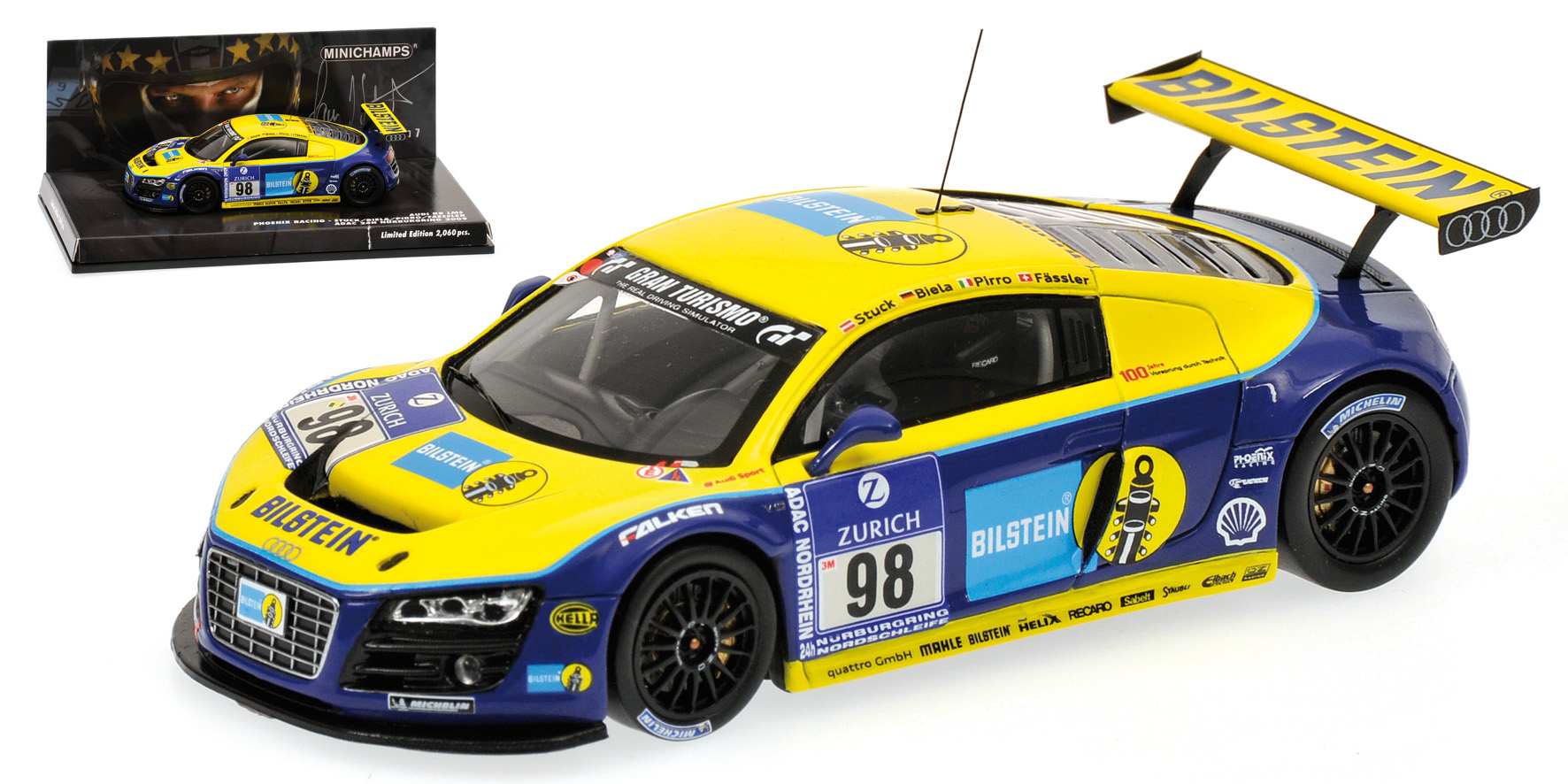 AUDI R8 LMS - PHOENIX RACING - STUCK/BIELA/PIRRO/FAESSLER - ADAC 24H NÜRBURGRING 2009